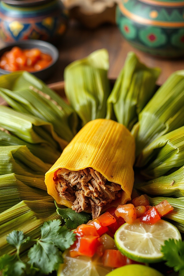receta auténtica de tamales mexicanos