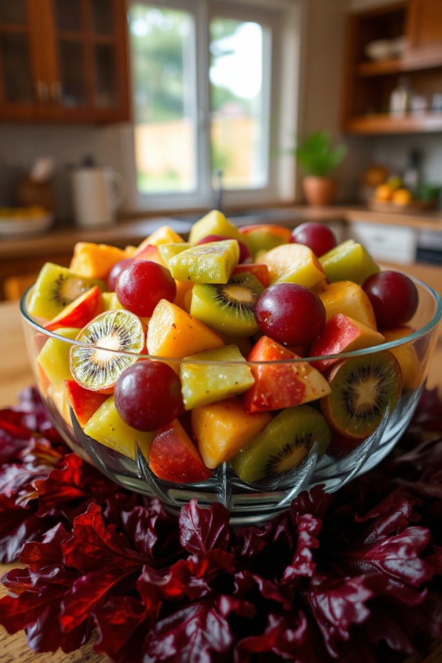 ensalada de frutas mexicana colorida