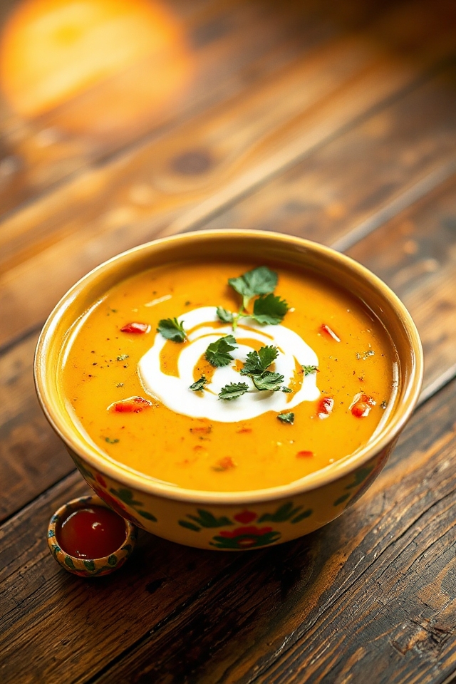 sopa de papa mexicana cremosa