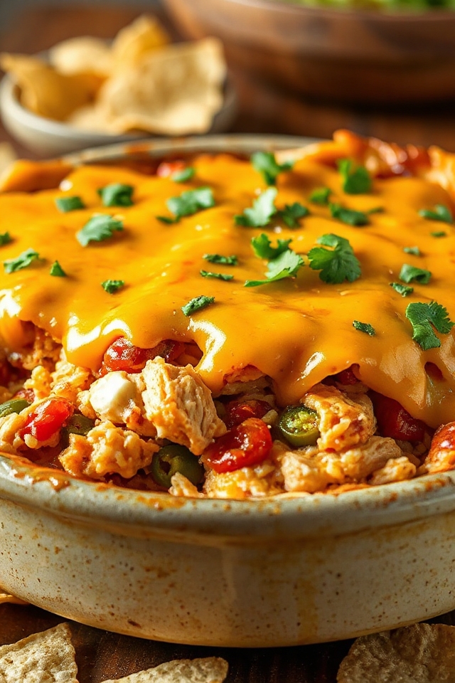 cazuela de pollo mexicana deliciosa