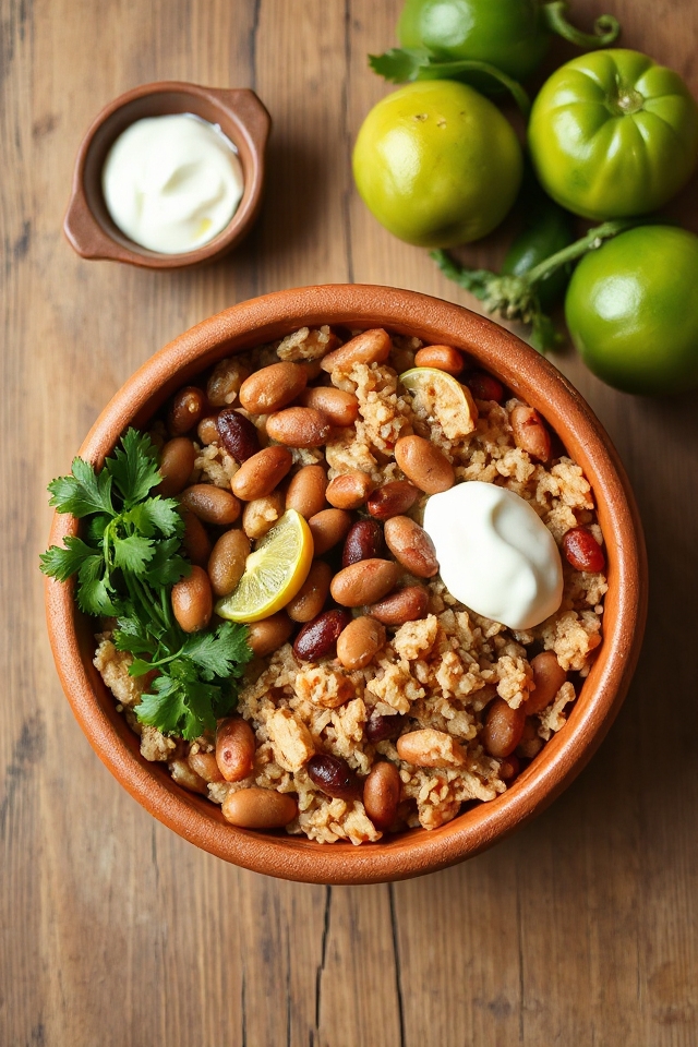 frijoles y arroz mexicanos