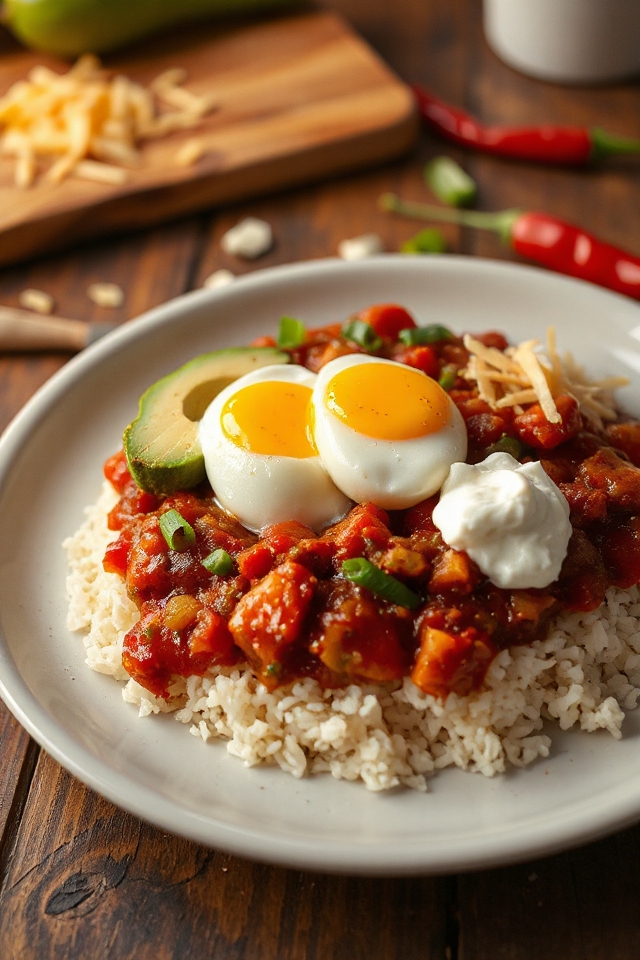 desayuno mexicano con arroz