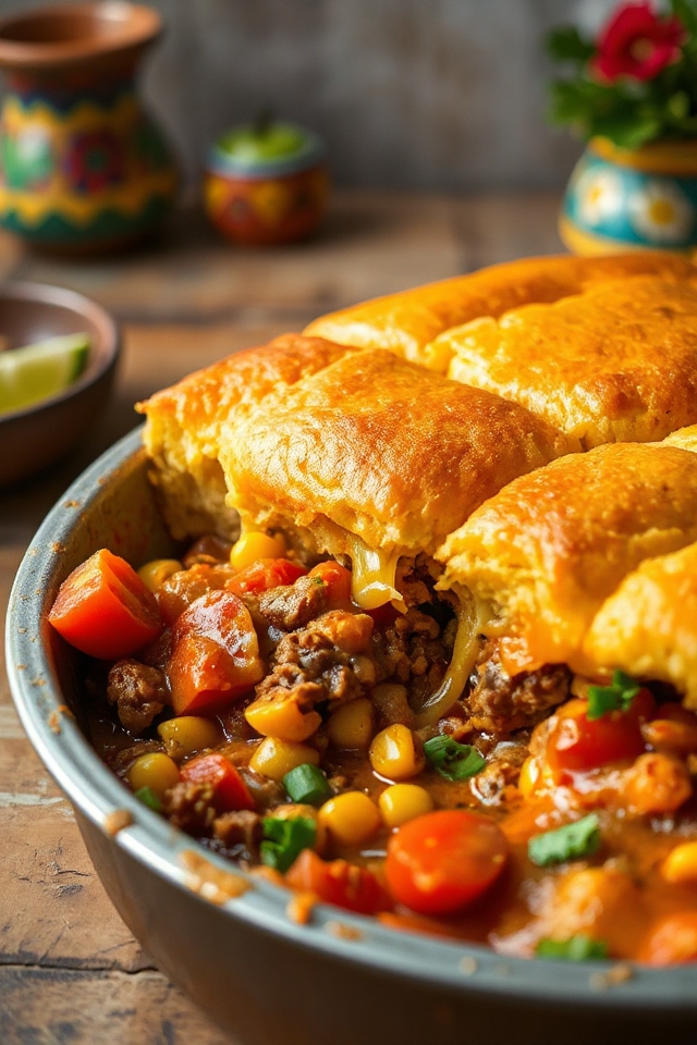 receta de cazuela mexicana instrucciones