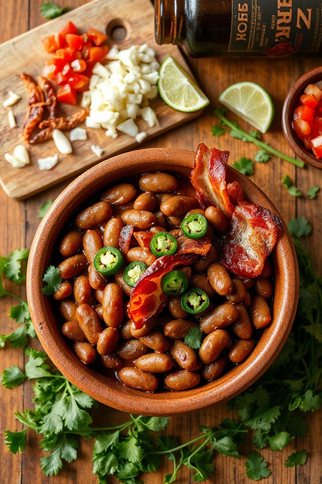 receta de frijoles charros mexicanos