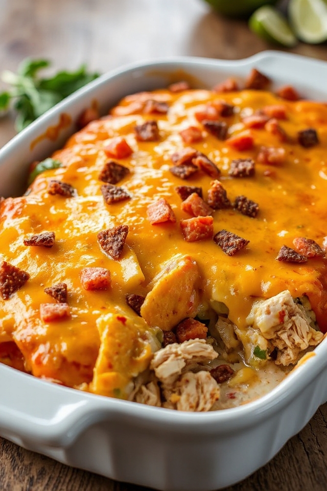 receta de cazuela de pollo mexicano