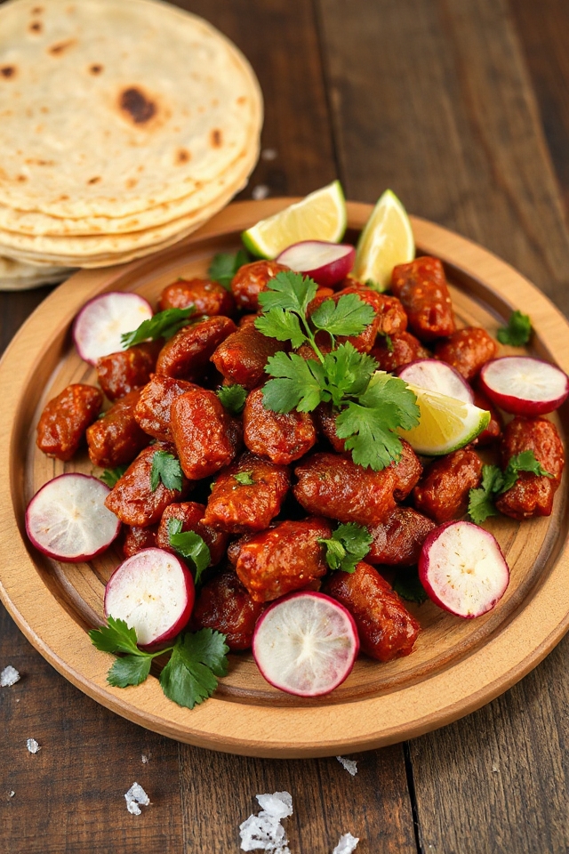 receta de preparación de chorizo mexicano