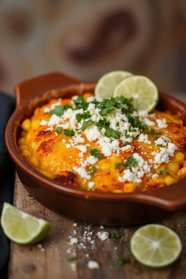 receta de cazuela de maíz mexicano