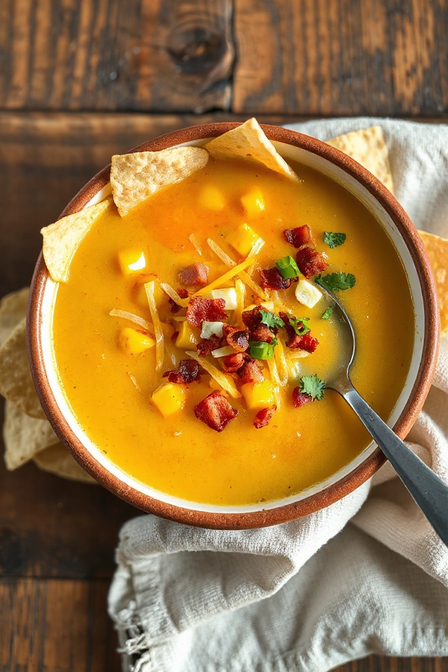 receta de sopa de maíz mexicano