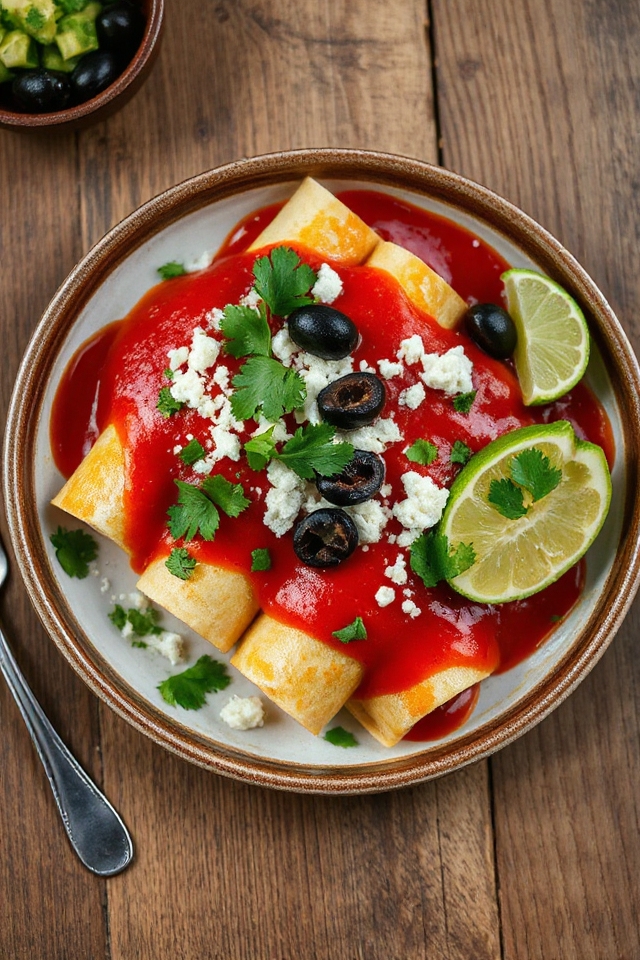 receta de salsa para enchiladas mexicana