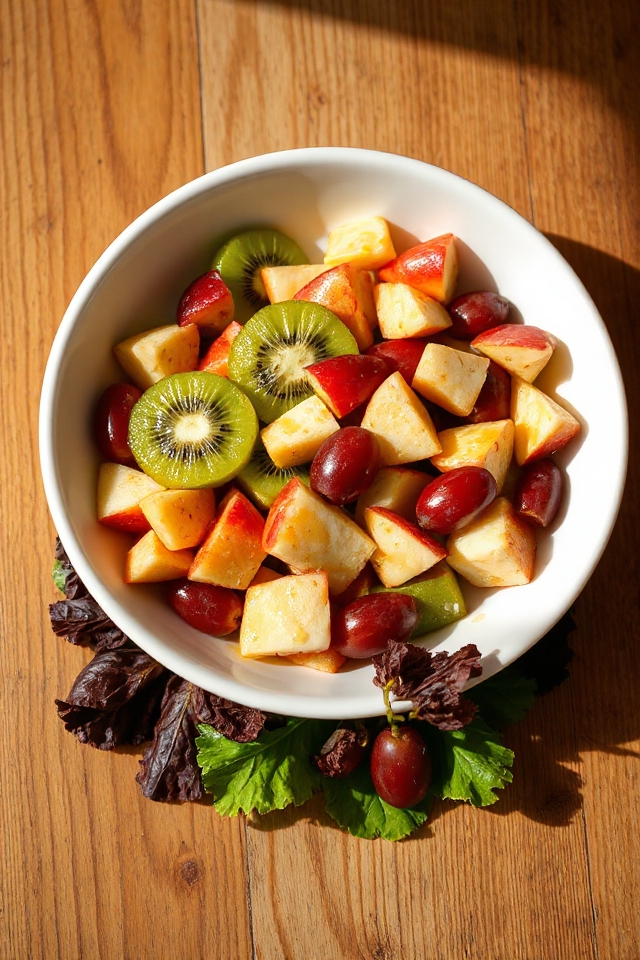 receta de ensalada de frutas mexicana