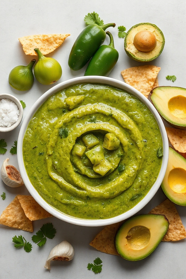 receta de salsa verde mexicana
