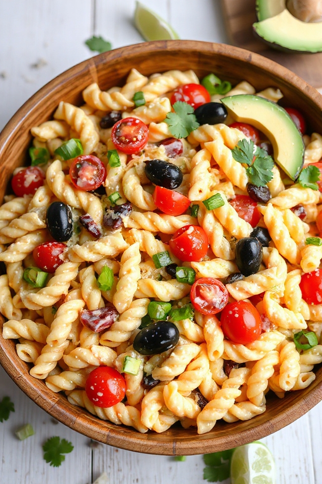 Receta de ensalada de macarrones mexicana