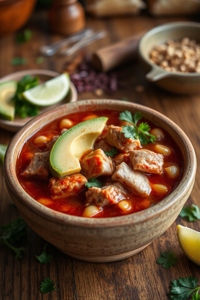guía de cocina de pozole mexicano