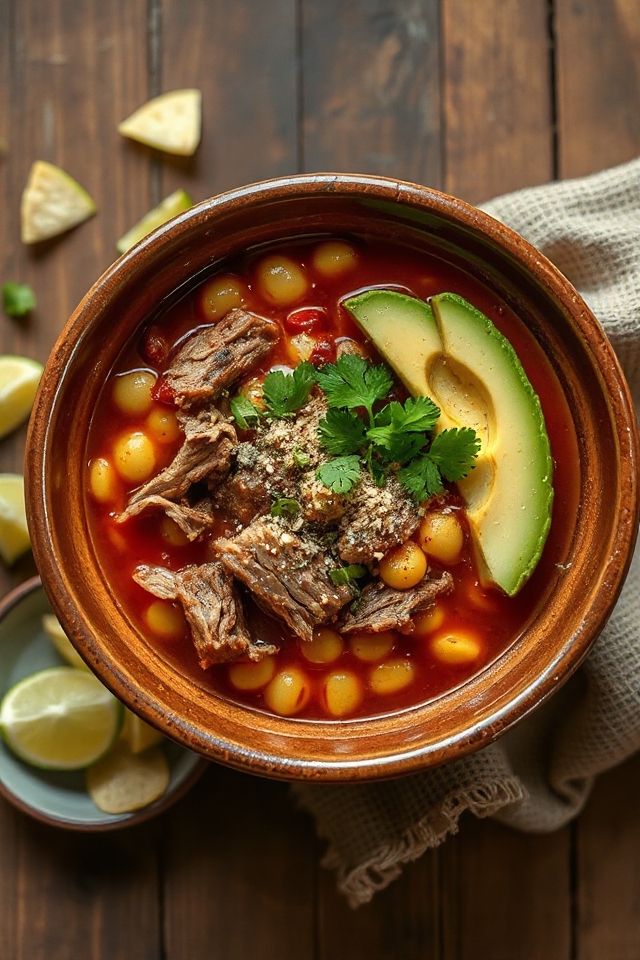 receta de pozole mexicano instrucciones