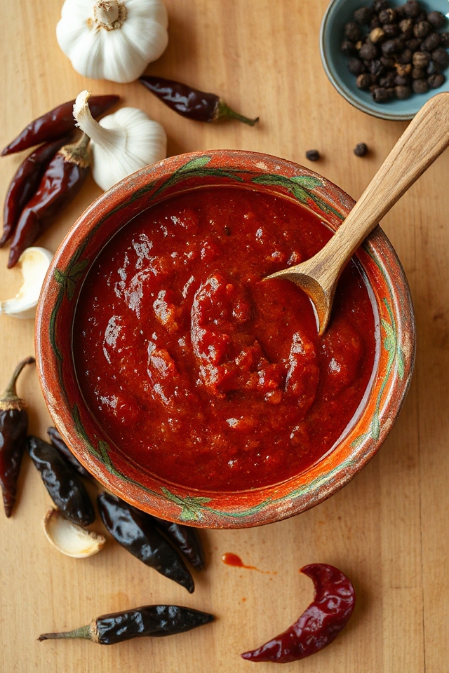 receta de salsa roja mexicana