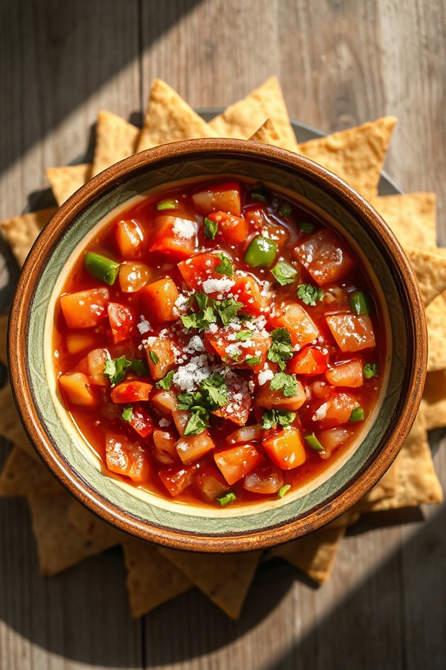 receta de salsa mexicana detalles