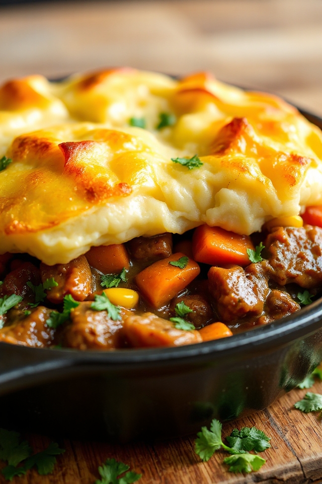 receta de pastel de pastor mexicano