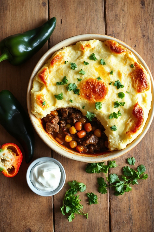 receta de pastel de pastor mexicano
