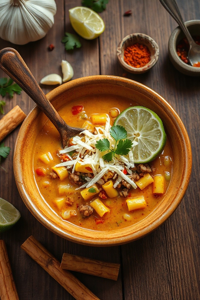 receta de sopa mexicana instrucciones