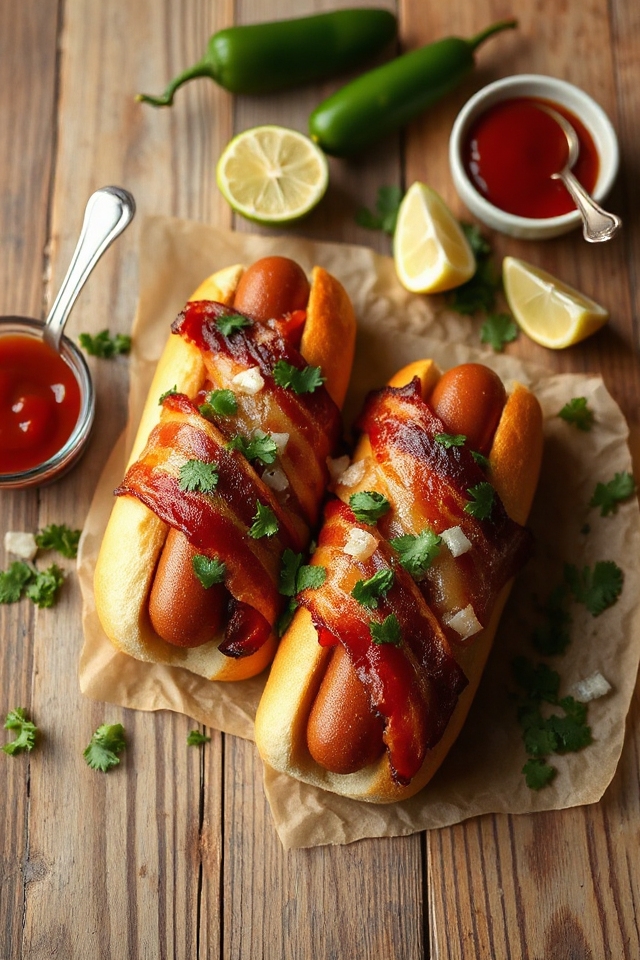 receta de hot dog al estilo mexicano