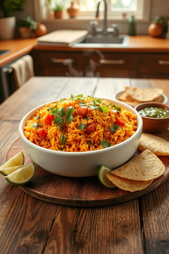 receta de arroz mexicano picante